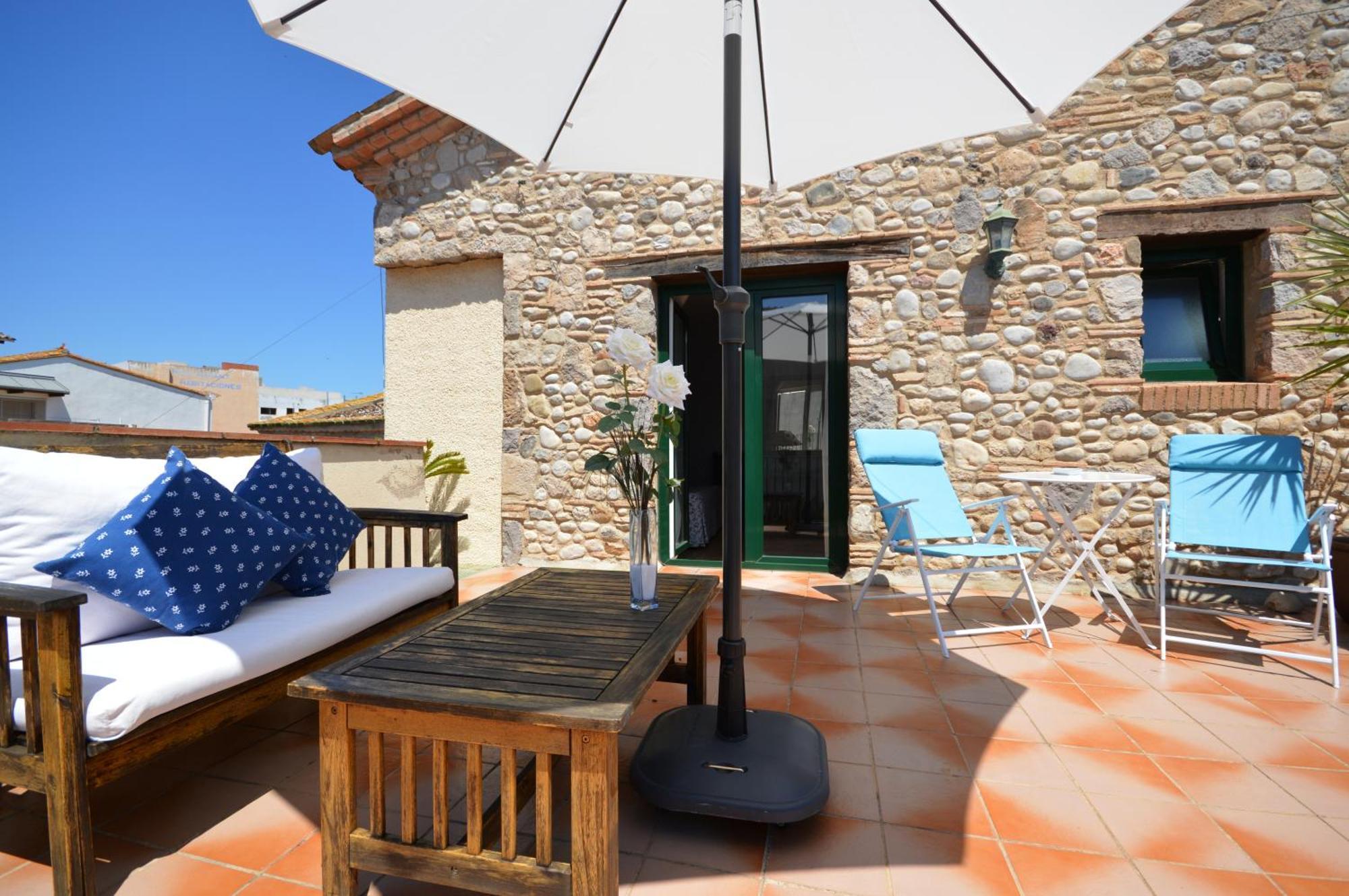 Hotel Can Ceret Sant Pere Pescador Rum bild